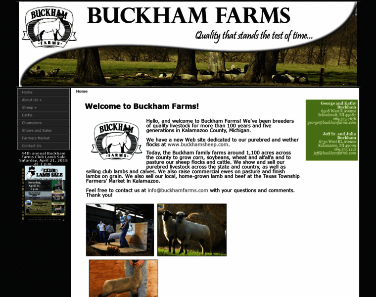 Buckhamfarms.com thumbnail