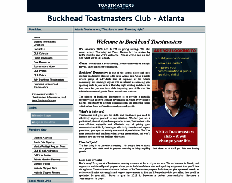 Buckheadtoastmasters.org thumbnail
