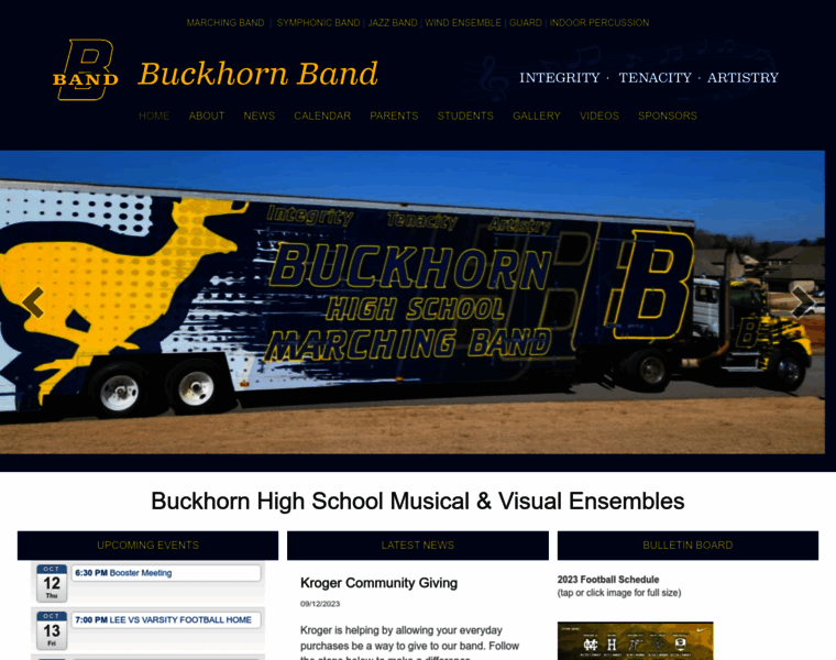 Buckhornband.com thumbnail