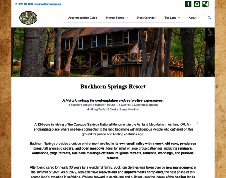 Buckhornsprings.org thumbnail