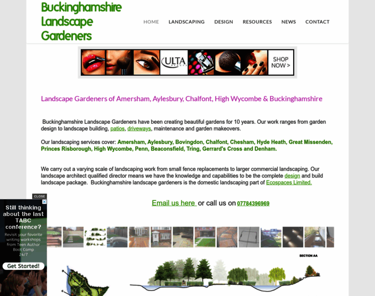 Buckinghamshirelandscapegardeners.com thumbnail