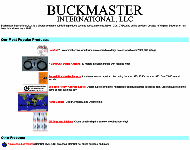Buckmasterinternational.com thumbnail