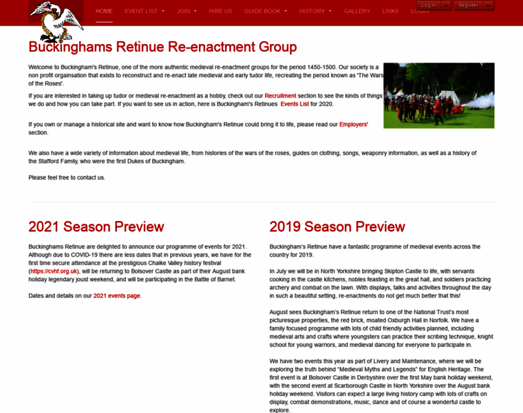 Bucks-retinue.org.uk thumbnail