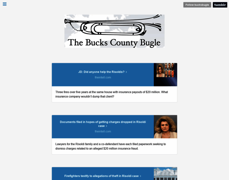 Bucksbugle.com thumbnail