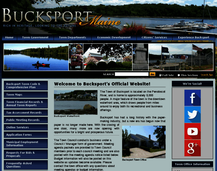 Bucksportmaine.gov thumbnail