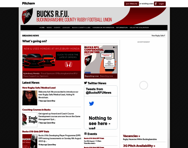 Bucksrfu.co.uk thumbnail