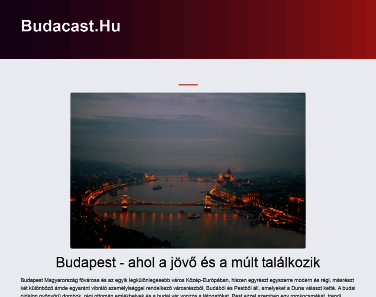 Budacast.hu thumbnail