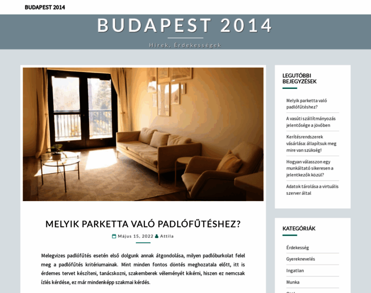 Budapest2014.hu thumbnail