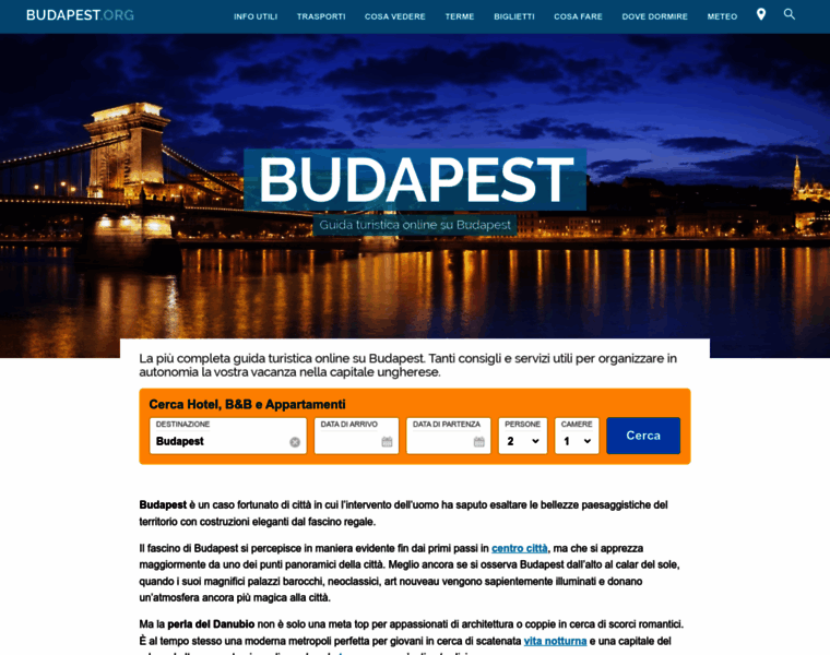 Budapestlowcost.it thumbnail