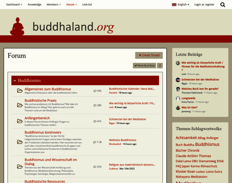 Buddhaland.de thumbnail