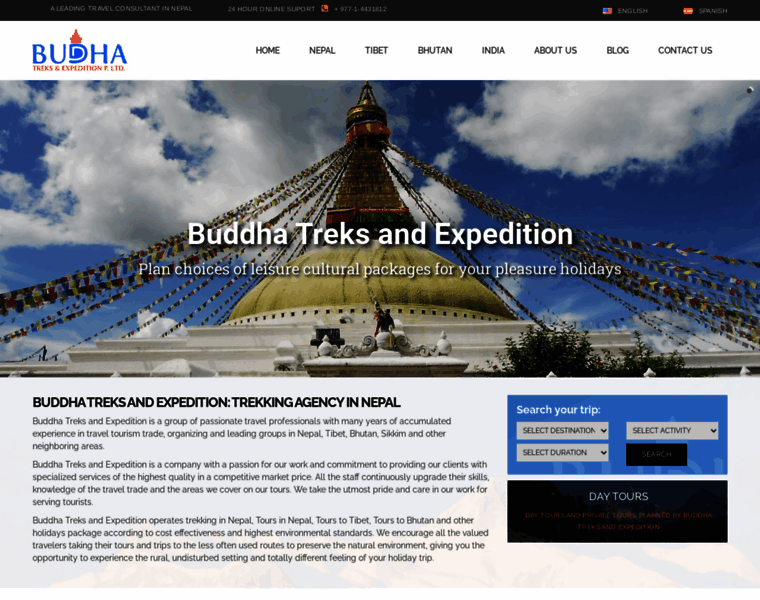 Buddhatreks.com thumbnail