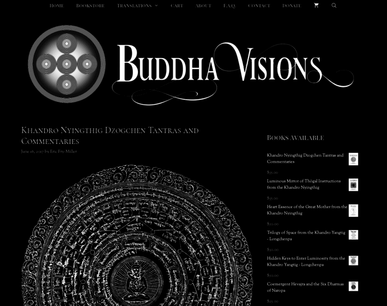 Buddhavisions.com thumbnail