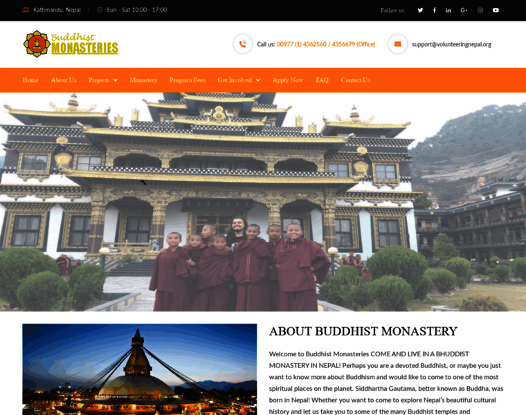 Buddhistmonasteries.org thumbnail