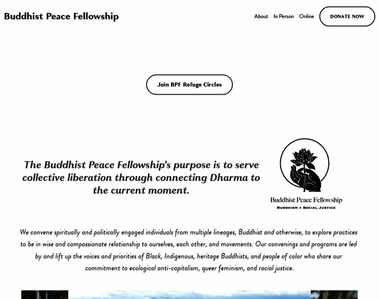 Buddhistpeacefellowship.org thumbnail
