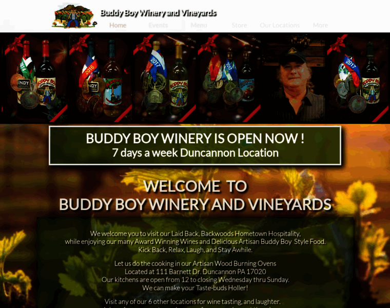 Buddyboywinery.com thumbnail