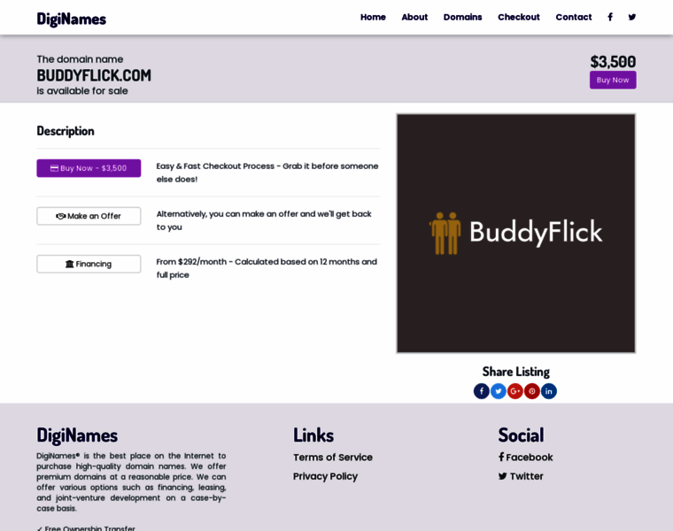 Buddyflick.com thumbnail