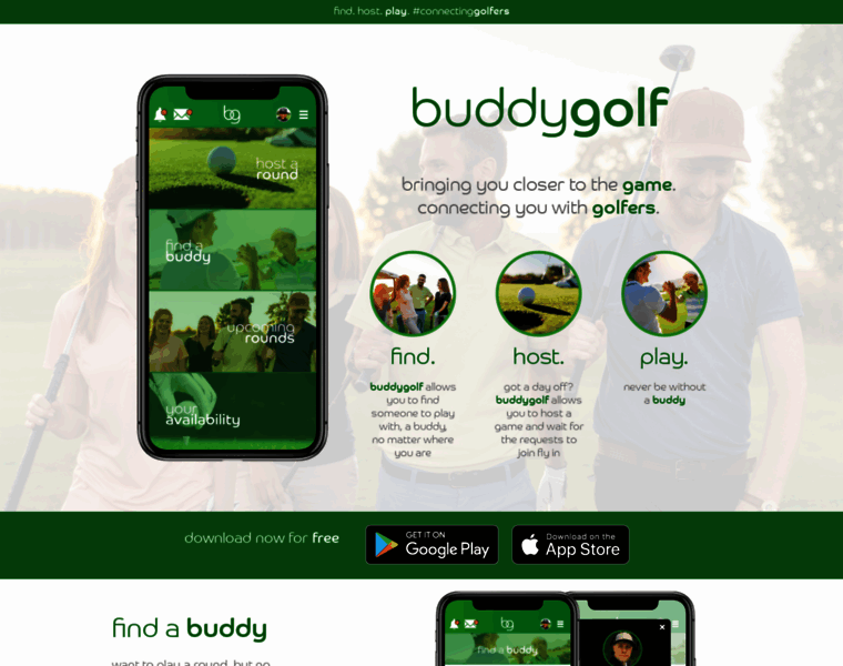 Buddygolfapp.com thumbnail