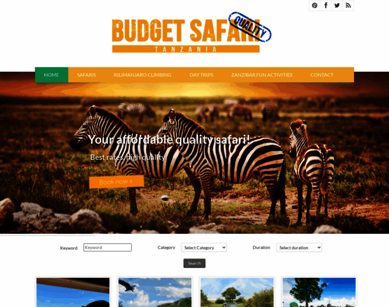 Budget-safari-tanzania.com thumbnail