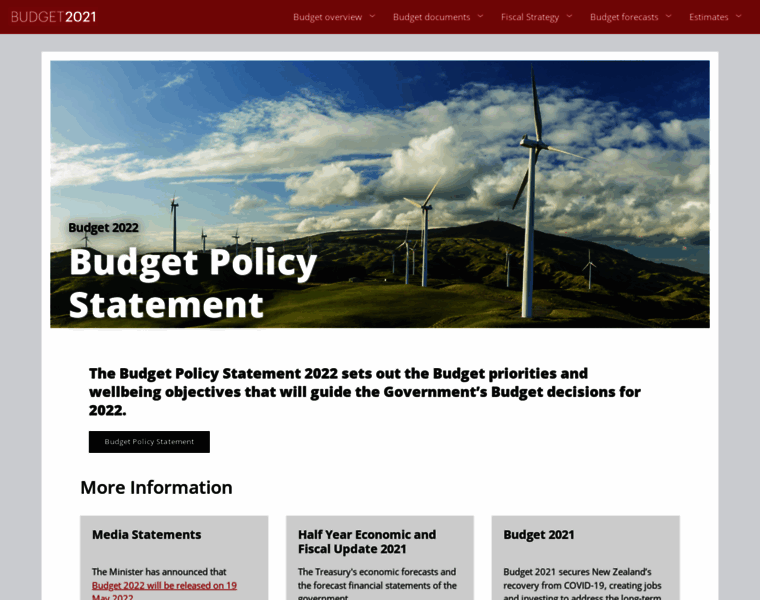 Budget.govt.nz thumbnail