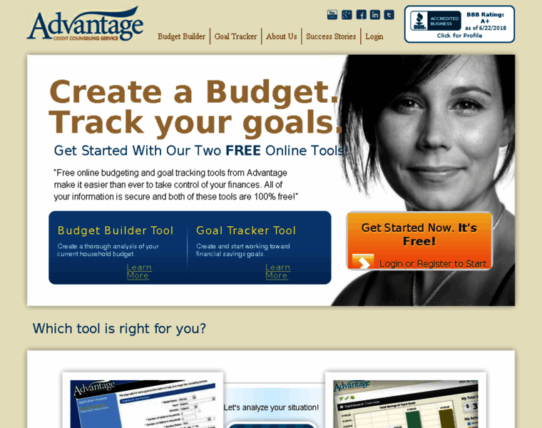 Budgetadvisor.net thumbnail