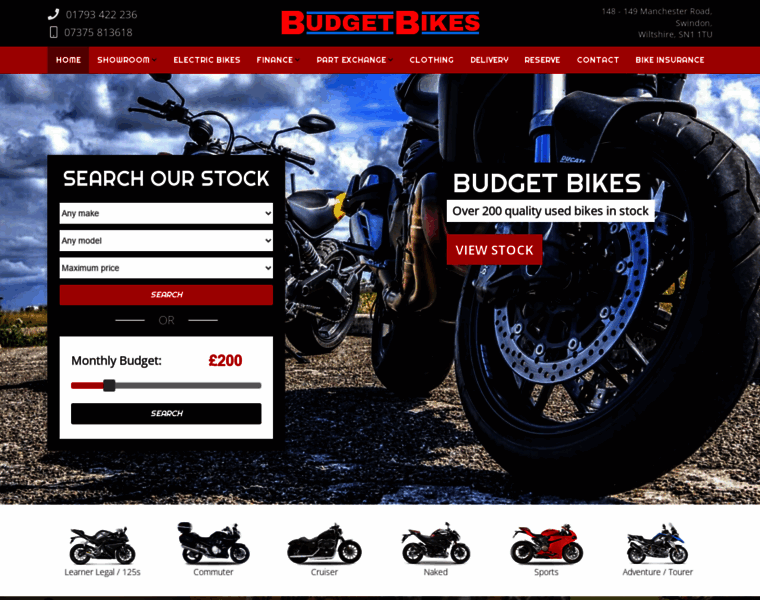 Budgetbikesuk.co.uk thumbnail
