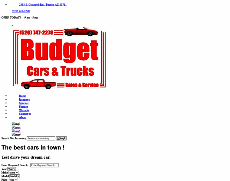Budgetcarsandtrucksllc.com thumbnail