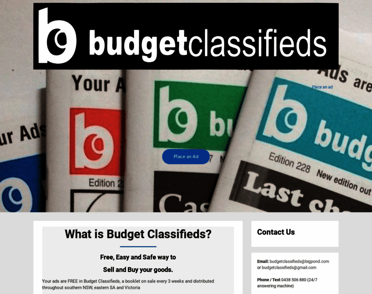 Budgetclassifieds.com.au thumbnail