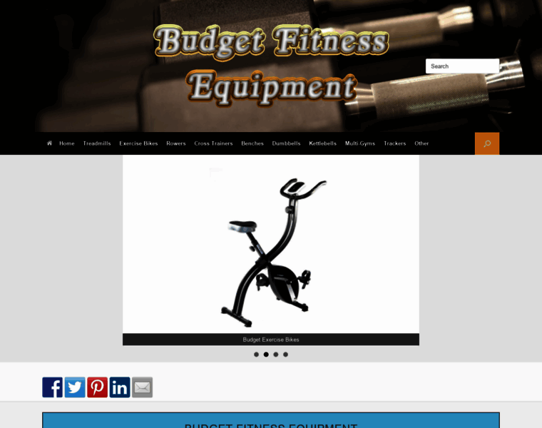 Budgetfitnessequipment.com thumbnail