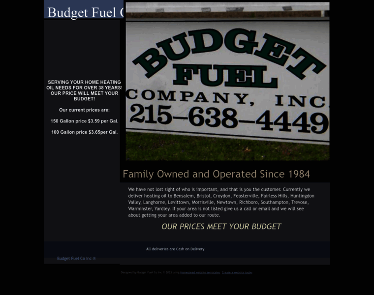 Budgetfuelco.com thumbnail
