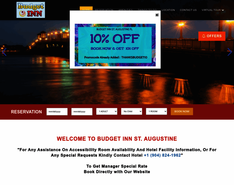 Budgetinnstaugustine.com thumbnail Budgetinnstaugustine.com thumbnail