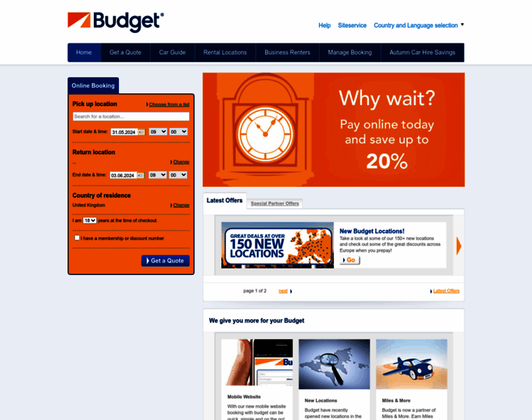 Budgetinternational.com thumbnail