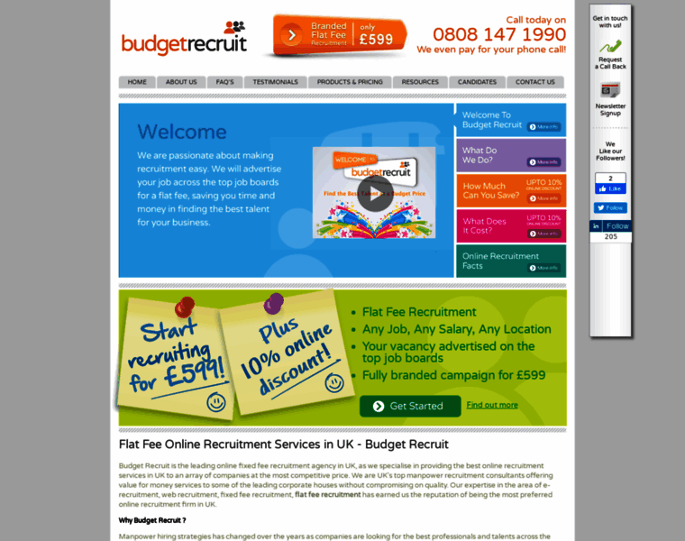Budgetrecruit.co.uk thumbnail