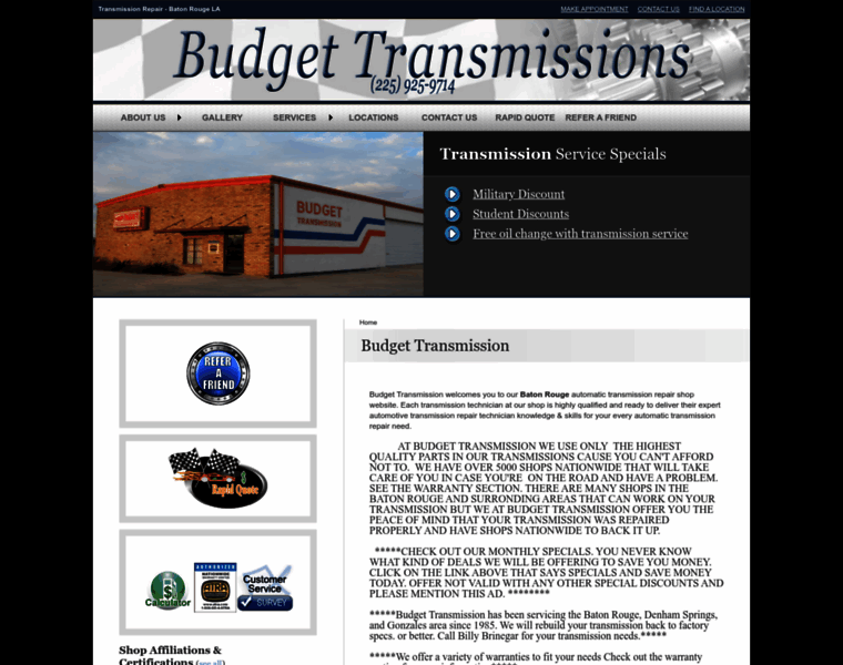 Budgettrans.com thumbnail