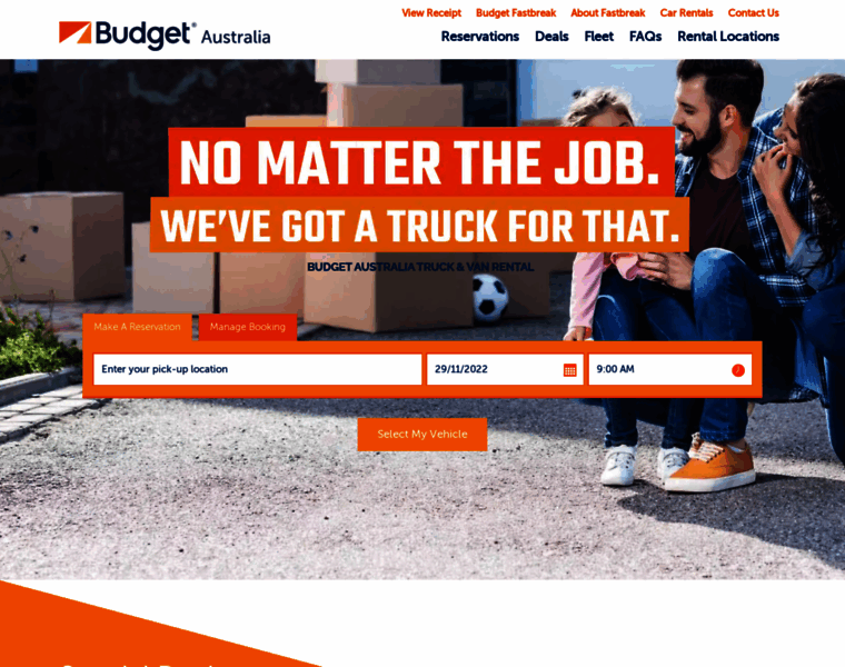 Budgettrucks.com.au thumbnail