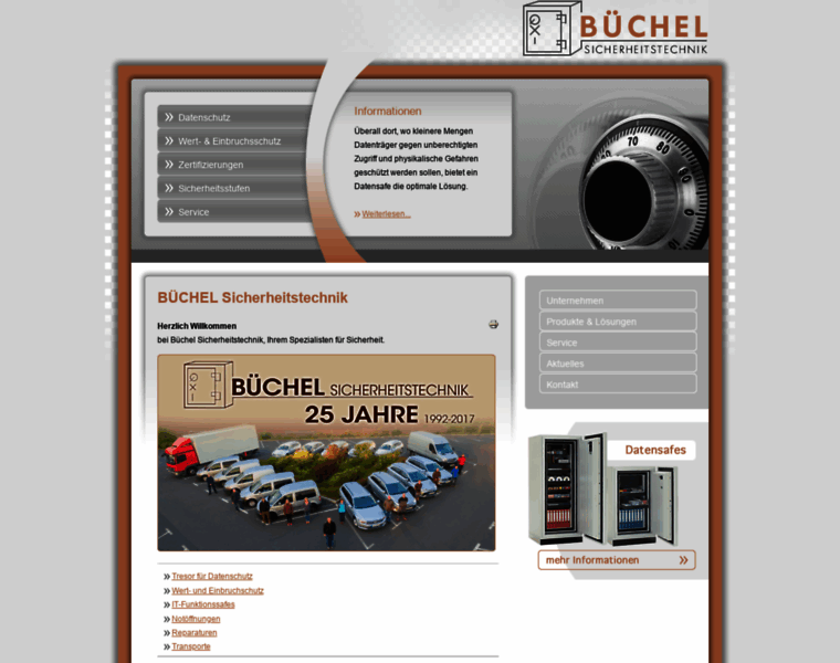 Buechel-sicherheitstechnik.com thumbnail