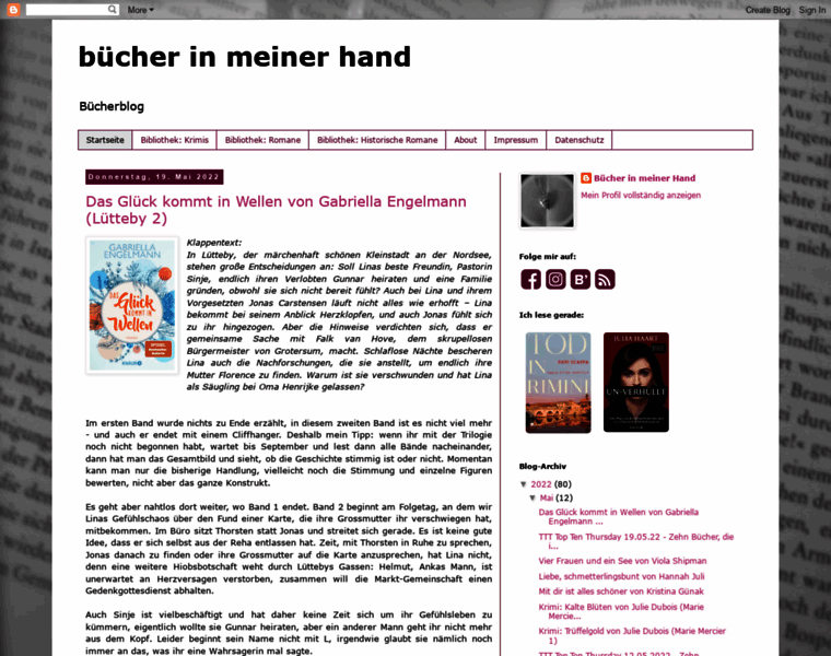 Buecherinmeinerhand.ch thumbnail