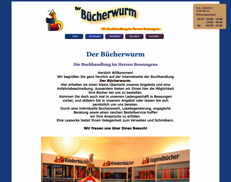 Buecherwurm-darmstadt.de thumbnail