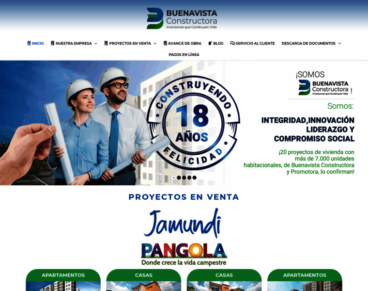 Buenavistaconstructora.com thumbnail