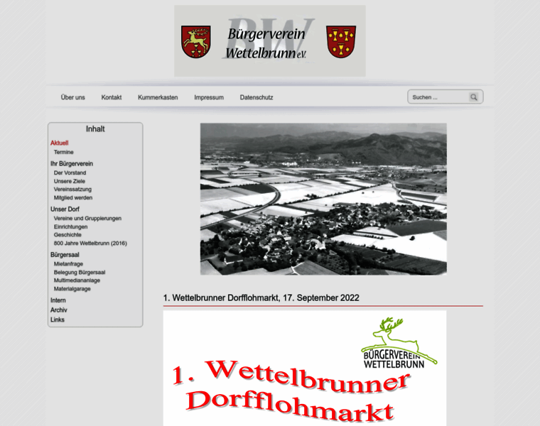 Buergerverein-wettelbrunn.de thumbnail