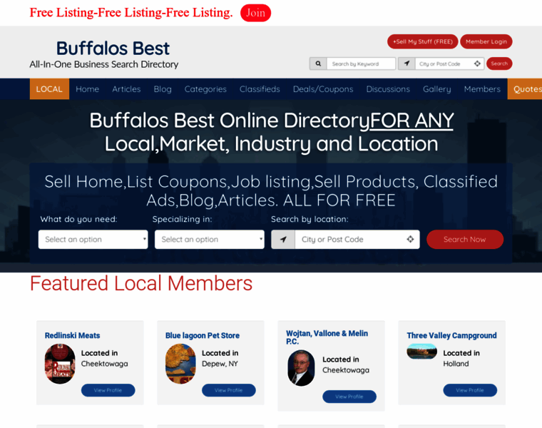Buffalosbest.com thumbnail