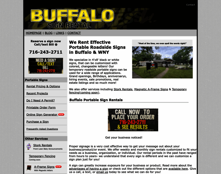 Buffalosignrental.com thumbnail
