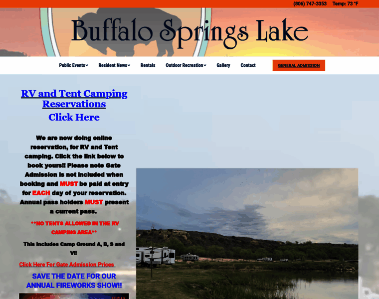 Buffalospringslake.net thumbnail