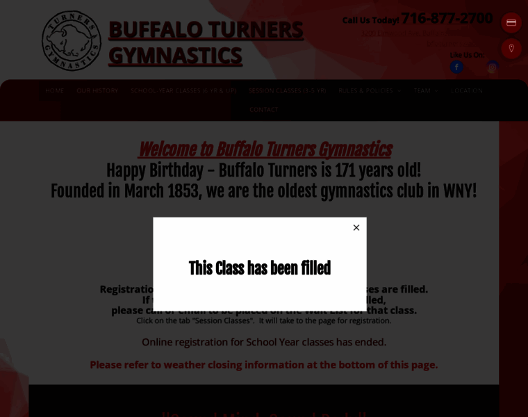 Buffaloturnersgymnastics.com thumbnail