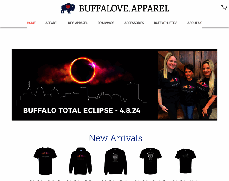 Buffaloveapparel.com thumbnail