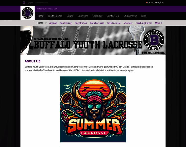 Buffaloyouthlacrosse.org thumbnail