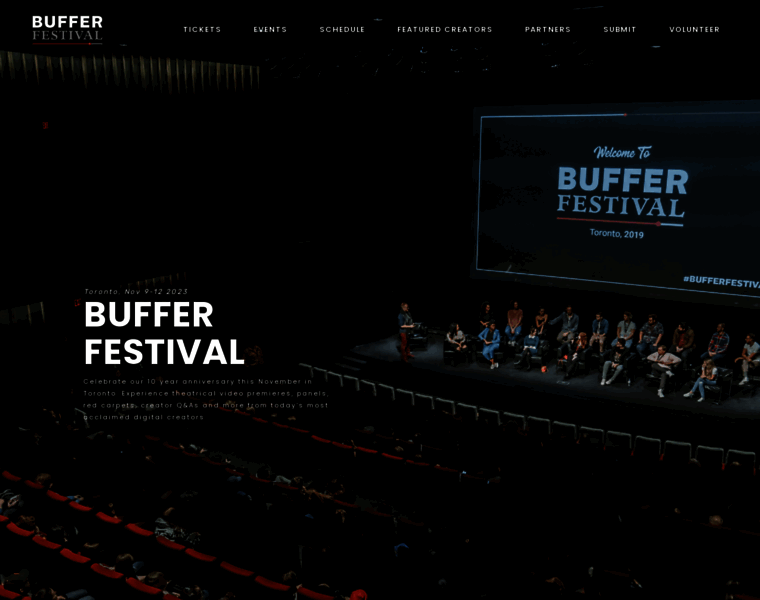 Bufferfestival.com thumbnail