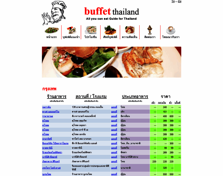 Buffet-thailand.com thumbnail
