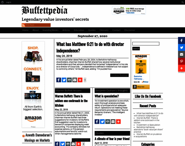 Buffettpedia.com thumbnail