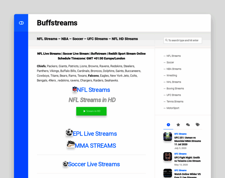 Buffstream.net thumbnail