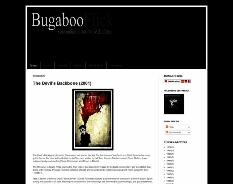 Bugabooflick.blogspot.com thumbnail